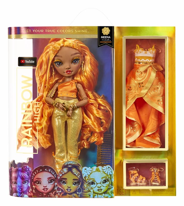 Rainbow High CORE Fashion Doll- Meena Fleur (Saffron) Rainbow High CORE Fashion Doll- Meena Fleur (Saffron)