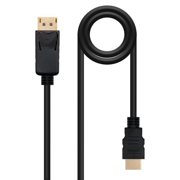Nanocable 10.15.4310 videokabeladapter 10 m DisplayPort HDMI Svart Nanocable 10.15.4310 videokabeladapter 10 m DisplayPort HDMI Svart