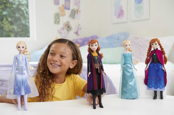 Disney Frozen Disney Frost-modedukke og tilbehør, kollektion inspireret af Disney-filmene