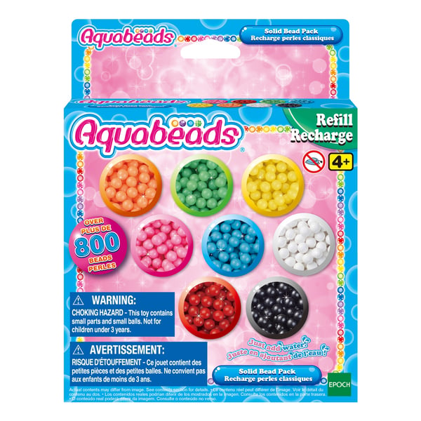 Aquabeads Förpackning med matta pärlor