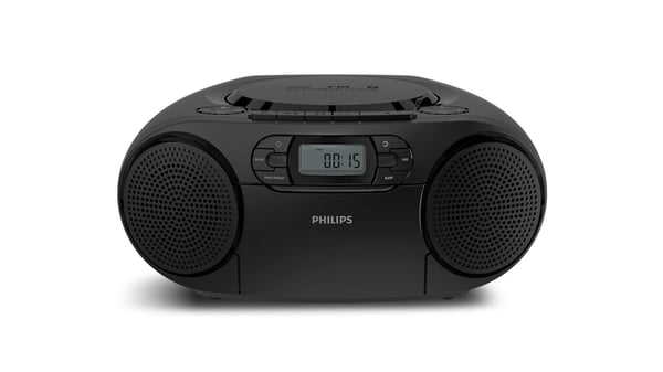 Philips TAZ2200/10 CD-spelare Svart Bärbar CD-spelare