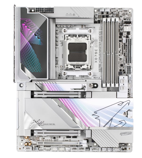 GIGABYTE X870E AORUS MASTER X3D ICE AMD X870E Pistoke AM5 ATX