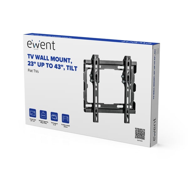 Ewent EW1506 TV-kiinnike 106,7 cm (42") Musta