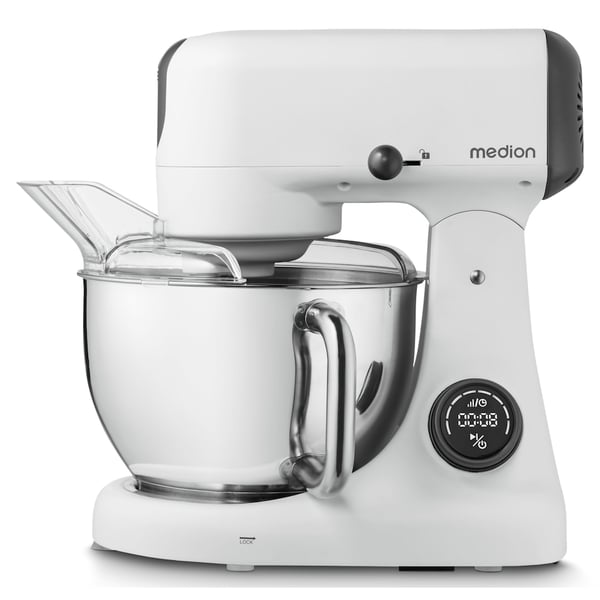 MEDION MD12600 foodprocessor 800 W 4,6 L Hvid