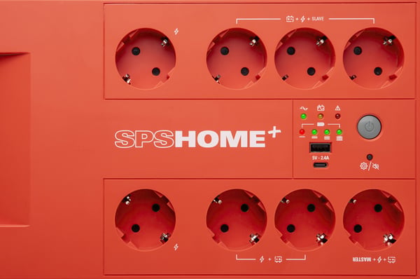 Salicru SPS 1000 HOME+ UPS-enhed Interaktivt indgangsstik 0,65 kVA 360 W 8 AC stikkontakt(er)