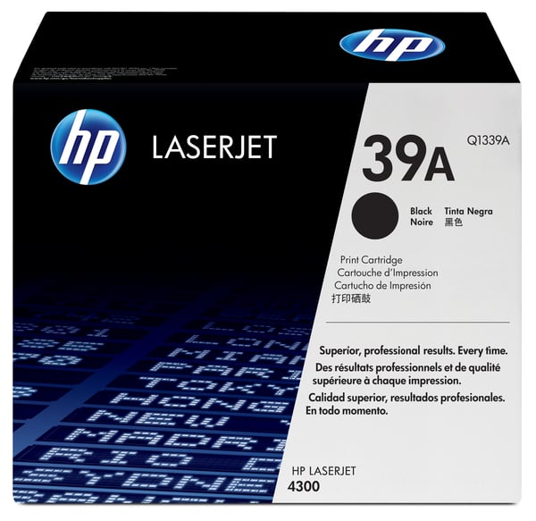 HP 39A Black Original LaserJet Toner Cartridge värikasetti 1 kpl Musta