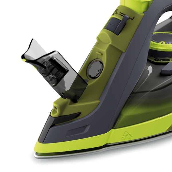 Imetec Eco Perfect Torr & Ångstrykjärn Pro Ceramic soleplate 2400 W Grön, Grå