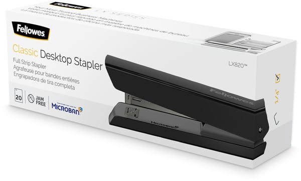 Fellowes LX820 Sort