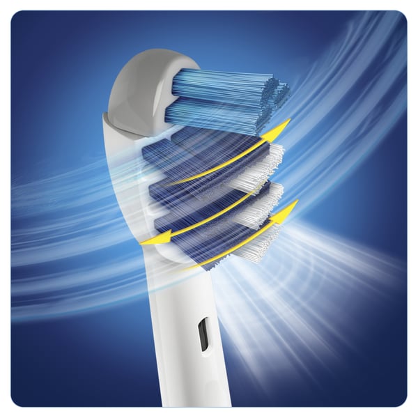 Oral-B TriZone 600 Vuxen Trezonstandborste Vit