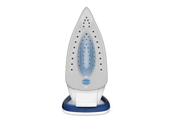 Tefal EasyGliss Plus FV5736 Torr & Ångstrykjärn Durilium Airglide-sulplatta 2500 W Blå, Vit