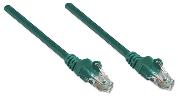 Intellinet Cat5e, UTP, 1.5m netværkskabel Grøn 1,5 m U/UTP (UTP)
