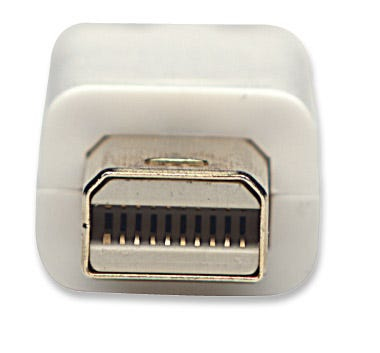 Manhattan 393812 DisplayPort kabel 2 m Mini DisplayPort Hvid