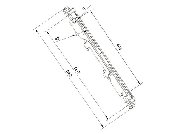 Multibrackets 3798 monitorikiinnikkeen lisävaruste