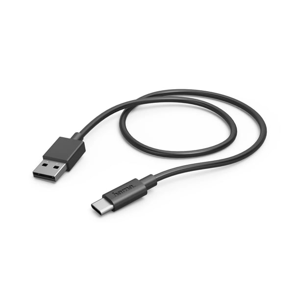 Hama 00201705 USB-kablar USB 2.0 0,5 m USB A USB C 0,48 Gbit/s Svart