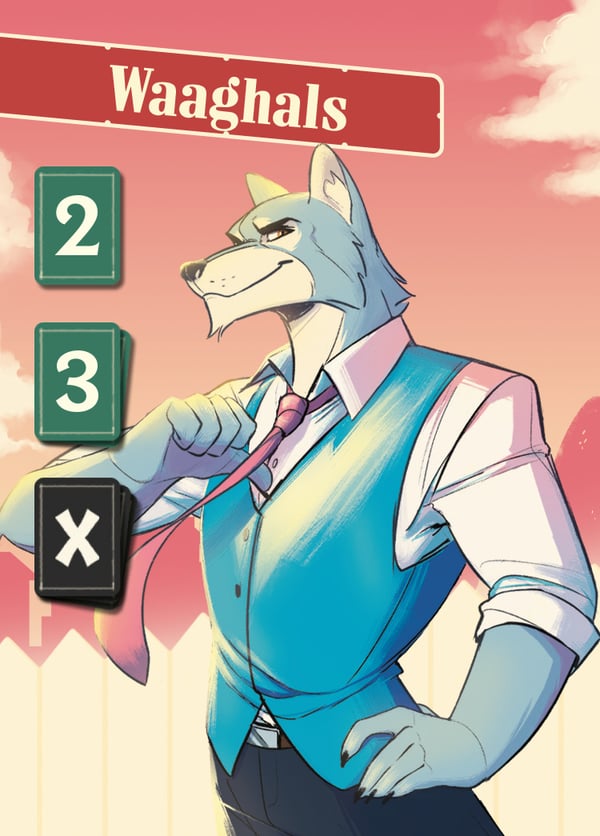 Asmodee Agent Avenue Brætspil Strategi