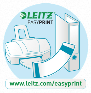 Leitz 16860085 självhäftande etiketter Rektangel Grå 600 styck