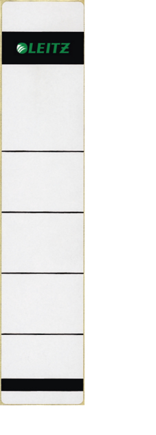 Leitz 16431085 självhäftande etiketter Rektangel Grå