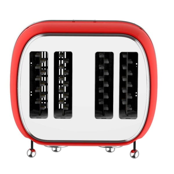 Sogo TOS-SS-5465 brødrister 6 4 skive(r) Rød