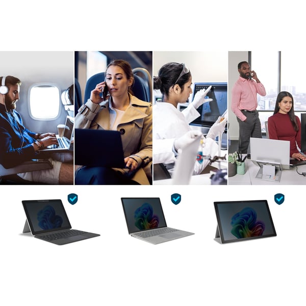 Kensington Privacy Screen til Notebook - 2-vejs - aftagelig