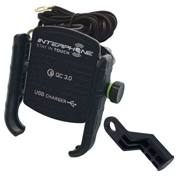Interphone SMMOTOCRABUSB holder Passiv holder Mobiltelefon/Smartphone Sort