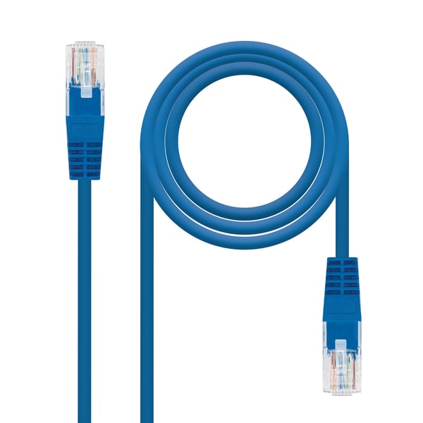 Nanocable 10.20.0400-L25-BL nätverkskablar Blå 0,25 m Cat6 U/UTP (UTP) Rund