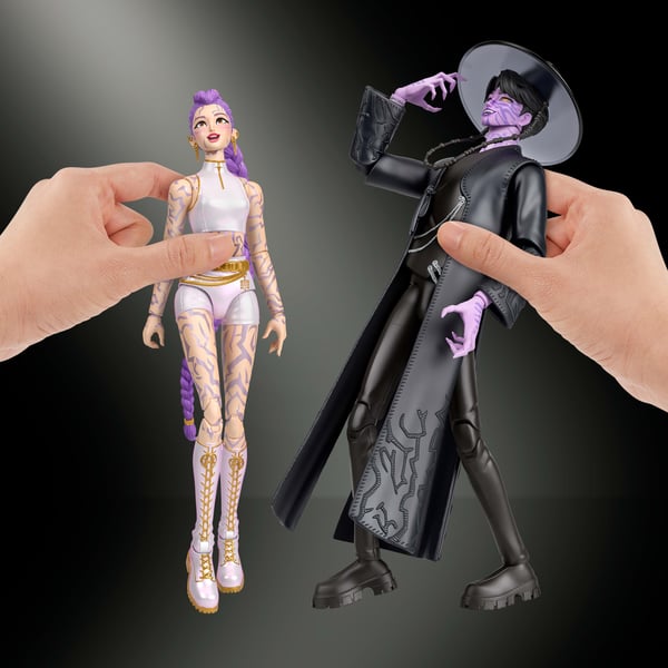 Mattel Kpop Demon Hunters Rumi & Jinu: Final Battle Action Figure 2-pack
