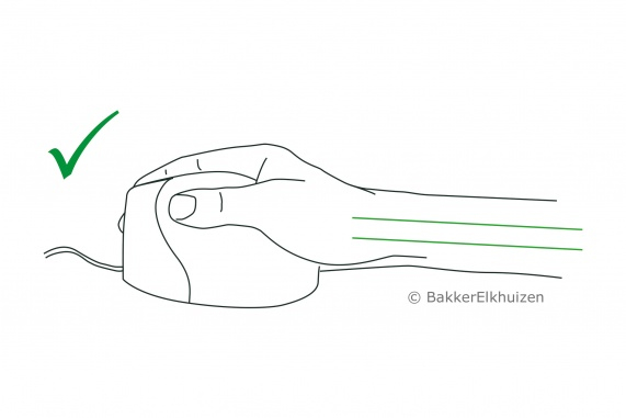 BakkerElkhuizen Evoluent4 Wireless hiiri Office Oikeakätinen Langaton RF Laser 2600 DPI