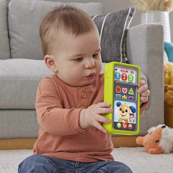 Fisher-Price Laugh & Learn 2-in-1 Slide to Learn Smartphone