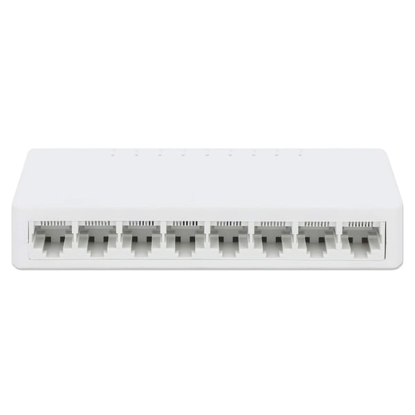 Manhattan 560689 netværksswitch Ikke administreret Fast Ethernet (10/100) Hvid