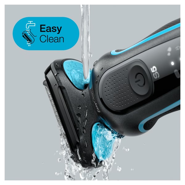 Braun Series 5 50-M1000s Folie shaver Sort, Blå