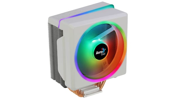 Aerocool Cylon 4F Processor Køler 12 cm Hvid 1 stk