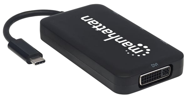 Manhattan 152600 kannettavien tietokoneiden telakka ja porttitoistin USB Type-C Musta
