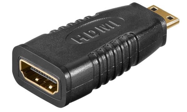 Microconnect HDM19F19MC kabel kønsskifter mini HDMI HDMI Sort