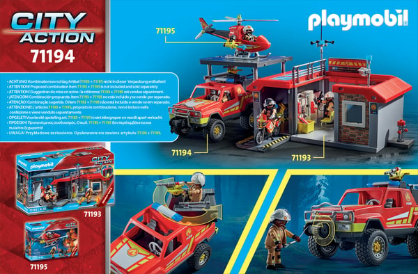 Playmobil City Action 71194 legetøjssæt