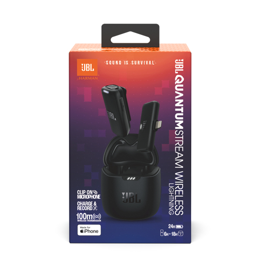 JBL JBLSTRMWLLGHTBLK mikrofoner Svart