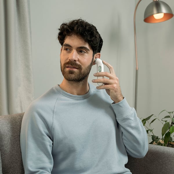Braun ThermoScan 3 Kontakt Hvid Øre