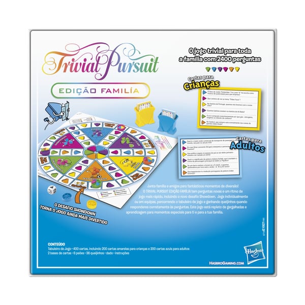 Hasbro Gaming Trivial Pursuit Family Edition