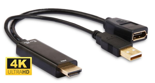 Microconnect HDMDPP1 videokaapeli-adapteri 0,15 m HDMI-tyyppi A (vakio) DisplayPort Musta Microconnect HDMDPP1 videokaapeli-adapteri 0,15 m HDMI-tyyppi A (vakio) DisplayPort Musta