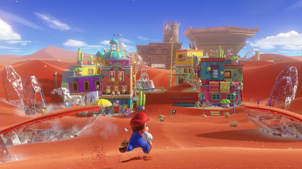 Nintendo Super Mario Odyssey Standard Nederländska, Engelska Nintendo Switch
