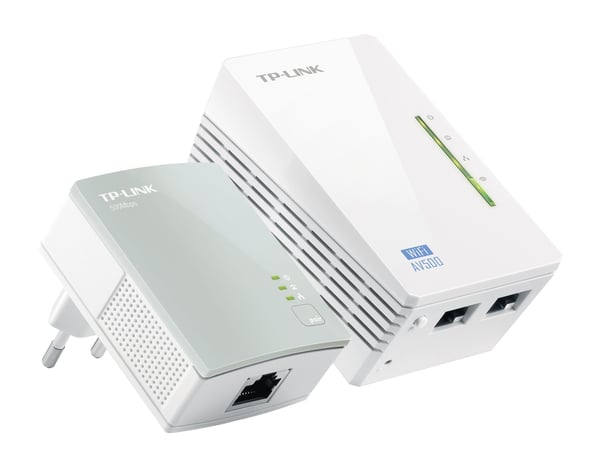 TP-Link TL-WPA4220 KIT Power Line netværksadapter 300 Mbit/s Ethernet LAN Wi-Fi Hvid 1 stk