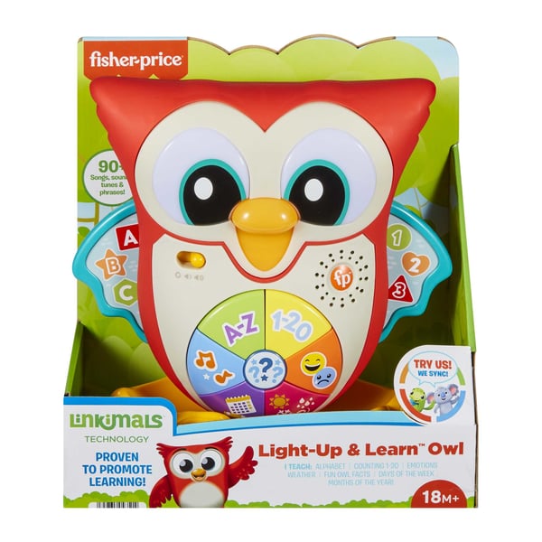 Fisher-Price Linkimals Light-Up & Learn Owl