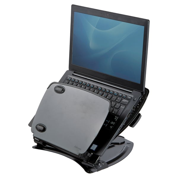 Fellowes 8024602 Ställ för bärbara datorer Svart