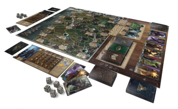 Asmodee The Witcher 90 min Lautapeli Strategia
