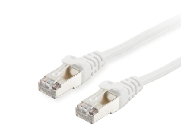 Equip 605550 verkkokaapeli Valkoinen 50 m Cat6 S/FTP (S-STP) Pyöreä