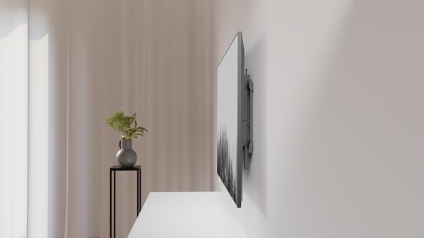 Multibrackets 6299 TV-kiinnike 2,18 m (86") Musta