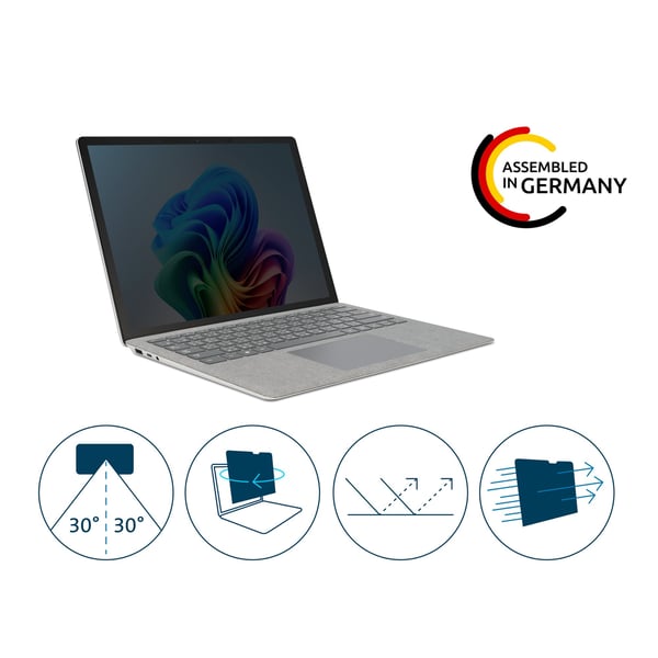 Kensington Privacy Screen til Notebook - 2-vejs - aftagelig