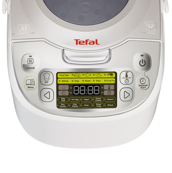 Tefal RK8121 riskokare 750 W Silver, Vit