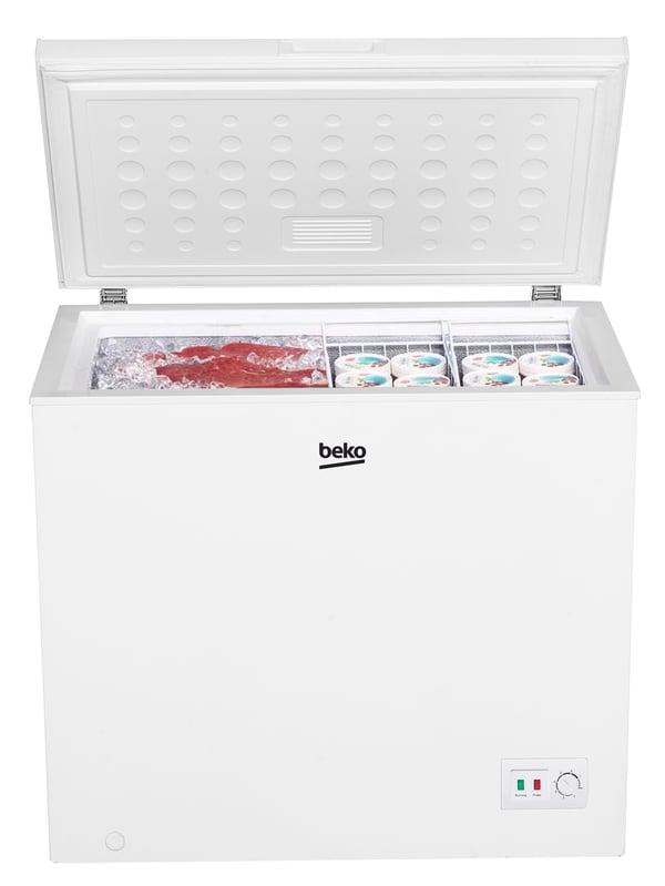 Beko CF200EWN Kummefryser Fritstående 198 L Hvid
