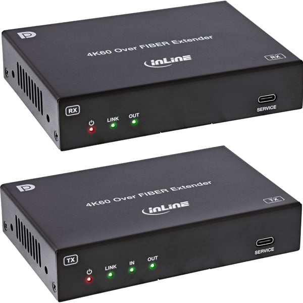InLine 57885O KVM-förlängare Sändare och mottagare