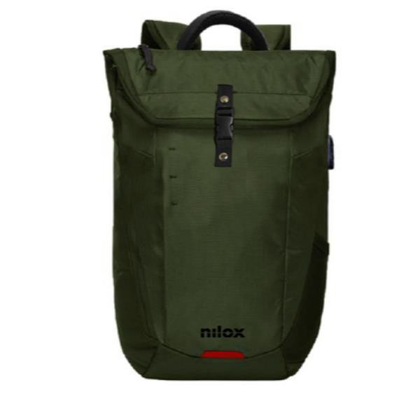 Nilox NXBPODECO väskor bärbara datorer 39,6 cm (15.6") Ryggsäck Grön Nilox NXBPODECO väskor bärbara datorer 39,6 cm (15.6") Ryggsäck Grön
